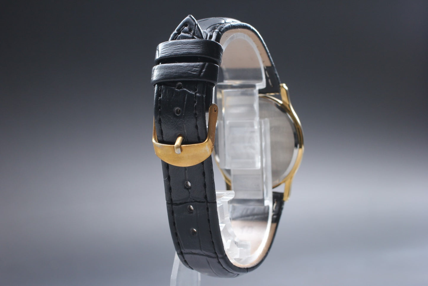 Vtg.1987 [N MINT] SEIKO Dolce 7741-6030 Gold 31mm Quartz Men's Watch From JAPAN