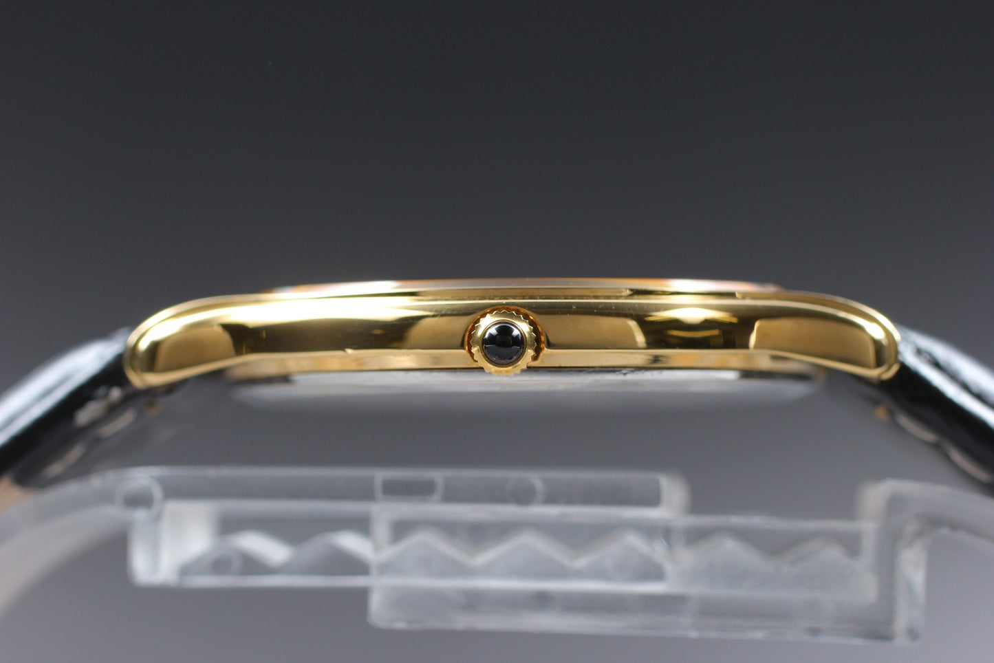 Vtg.1987 [N MINT] SEIKO Dolce 7741-6030 Gold 31mm Quartz Men's Watch From JAPAN
