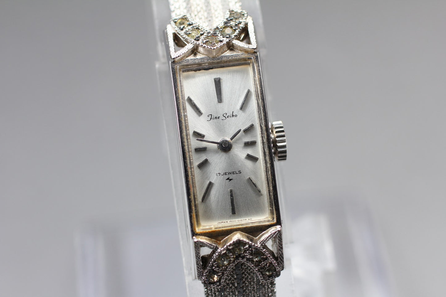 Vintage 1973 [N MINT] Fine SIKO 1520-3230 Ribbon 17J Manual Ladies Watch JAPAN