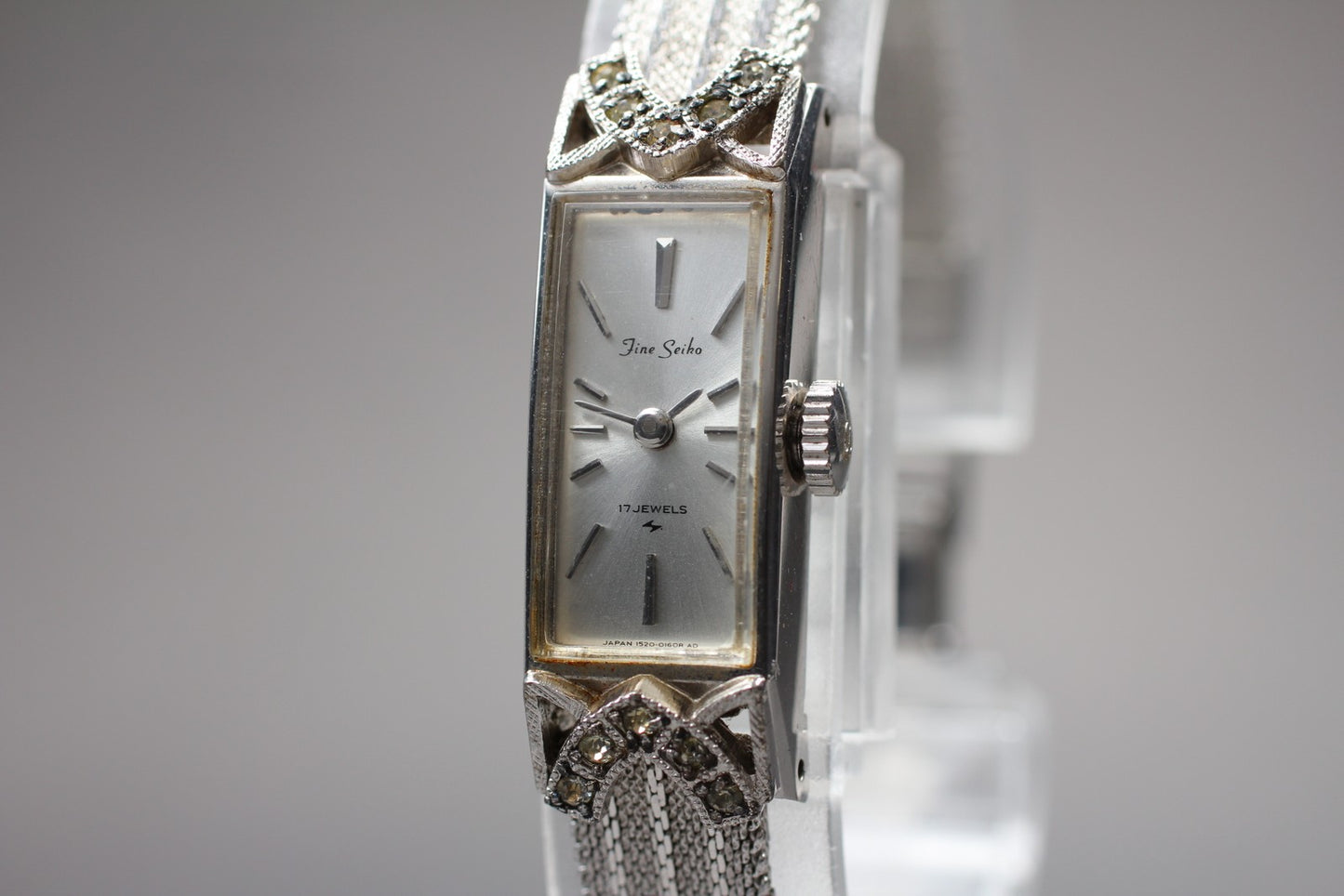 Vintage 1973 [N MINT] Fine SIKO 1520-3230 Ribbon 17J Manual Ladies Watch JAPAN