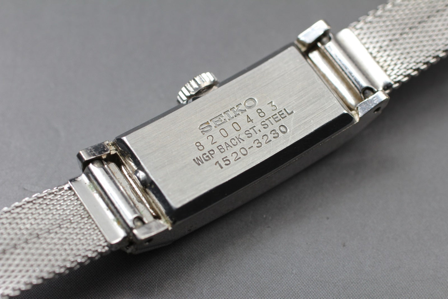 Vintage 1973 [N MINT] Fine SIKO 1520-3230 Ribbon 17J Manual Ladies Watch JAPAN
