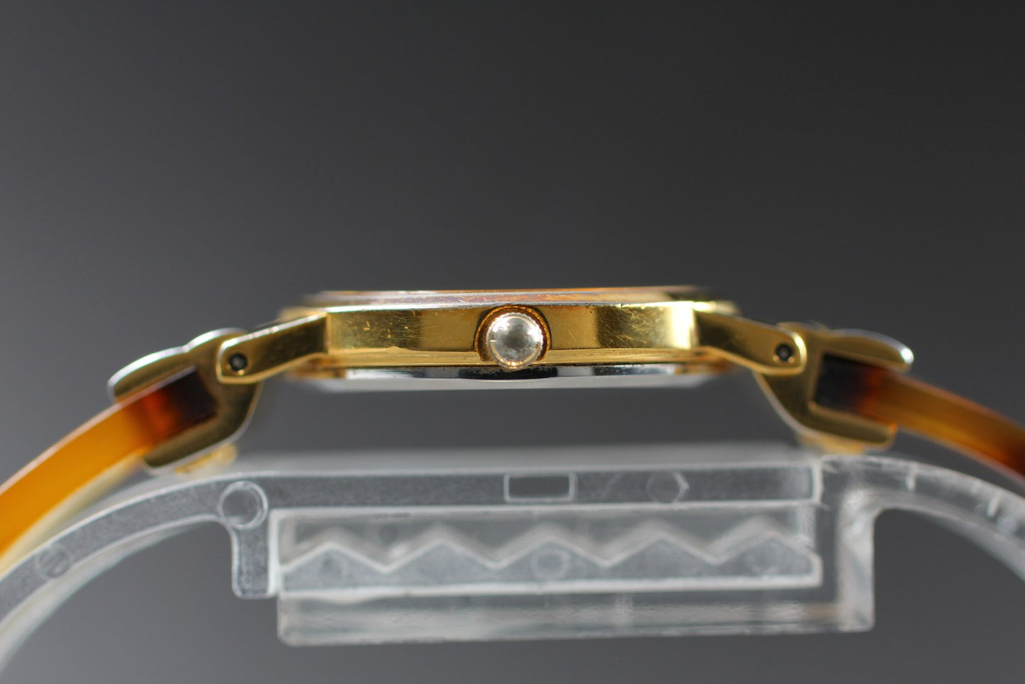 Vtg.1985[N MINT New Batt] SEIKO 7320-016A 21mm Bangle Quartz Ladies Watch JAPAN