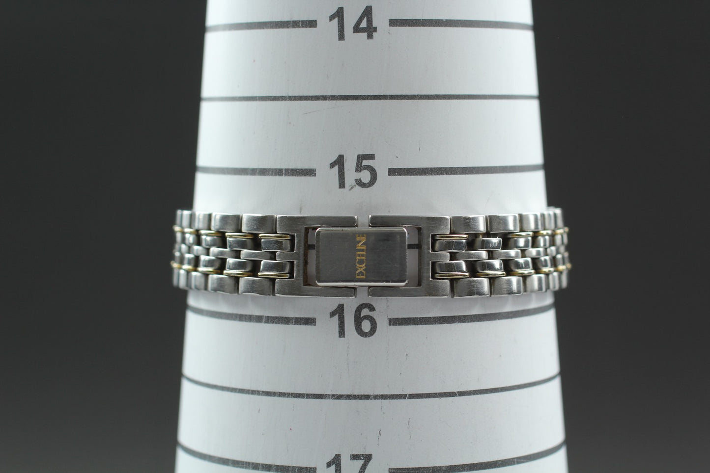 Vtg.[Near MINT] SEIKO EXCELINE 4J41-0030 Gold Roman Quartz Ladies Watch  JAPAN
