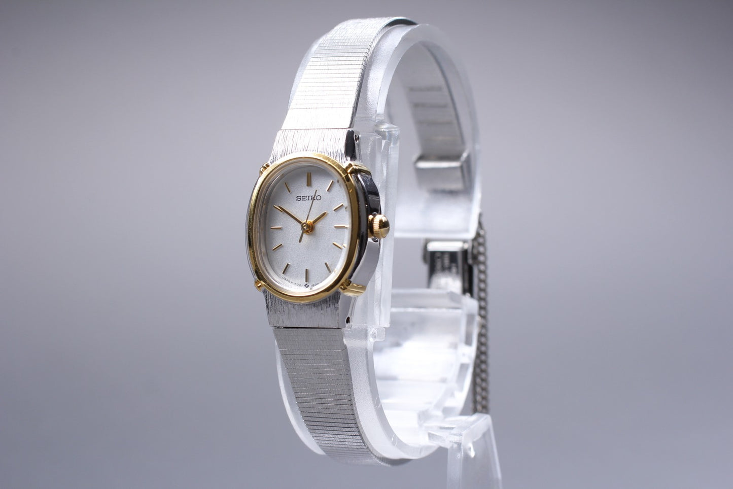 Vtg.1985 [N MINT / New Batt] SEIKO 7321-6100 Bracelet Quartz Ladies Watch JAPAN