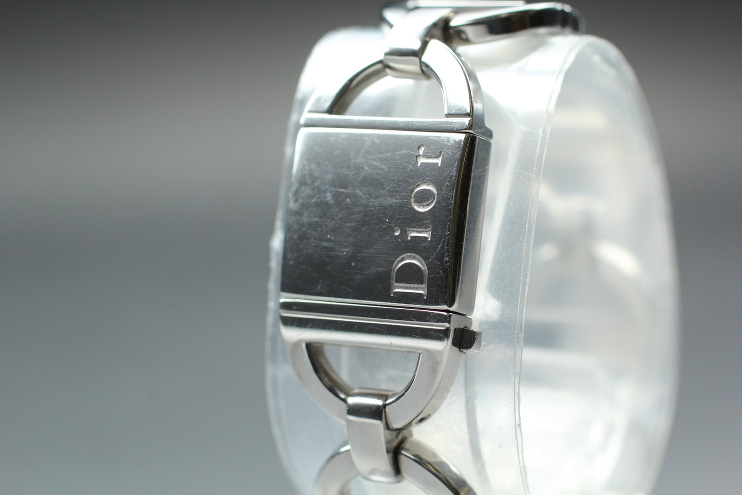 [Near MINT] Dior Pandiola D78-100 Bracelet Silver Quartz Ladies Watch JAPAN