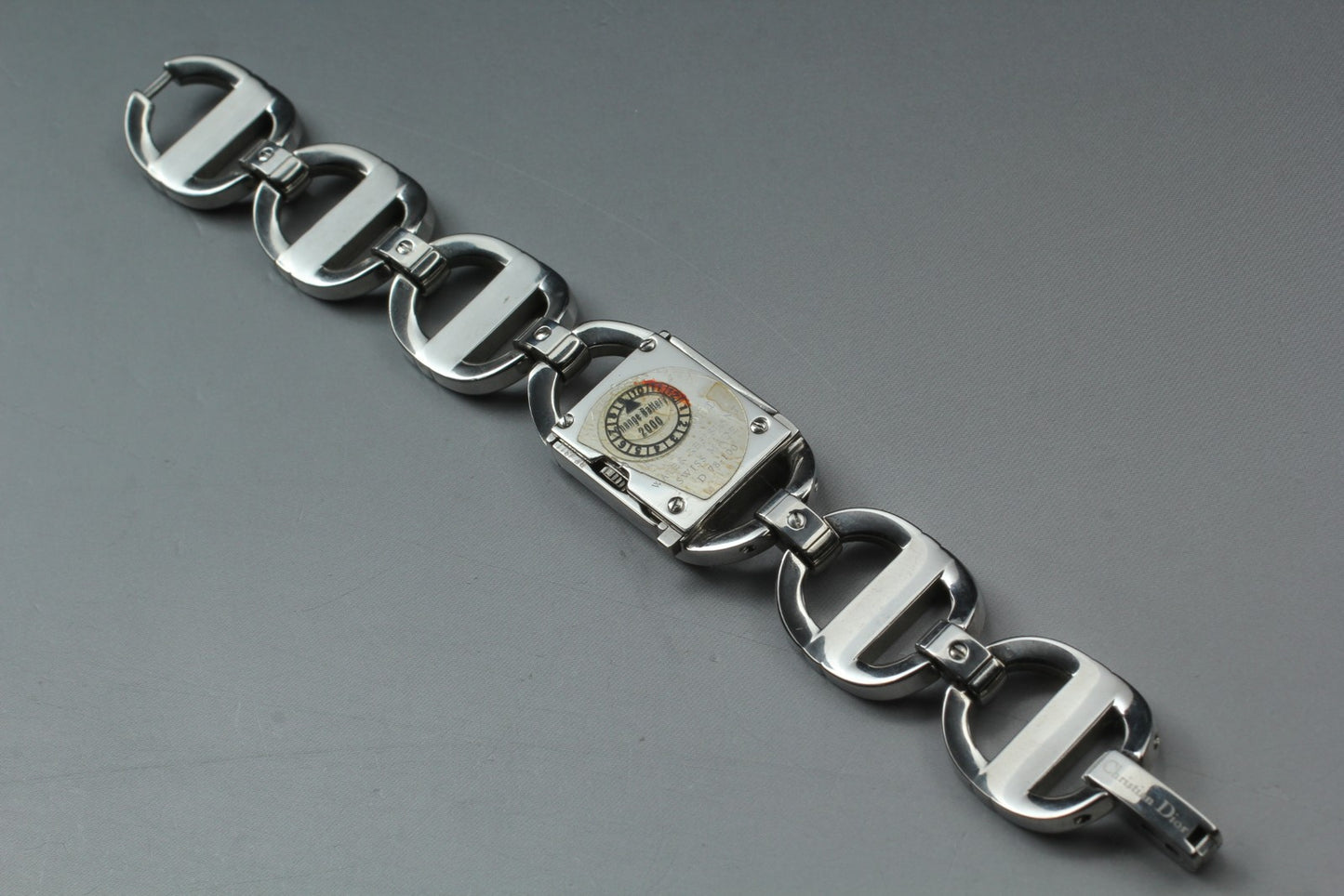 [Near MINT] Dior Pandiola D78-100 Bracelet Silver Quartz Ladies Watch JAPAN