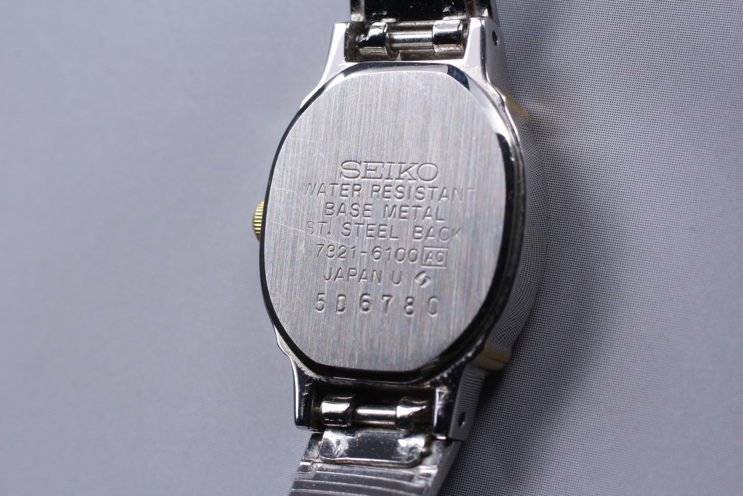 Vtg.1985 [N MINT / New Batt] SEIKO 7321-6100 Bracelet Quartz Ladies Watch JAPAN
