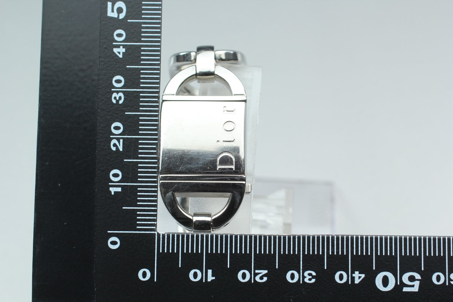 [Near MINT] Dior Pandiola D78-100 Bracelet Silver Quartz Ladies Watch JAPAN
