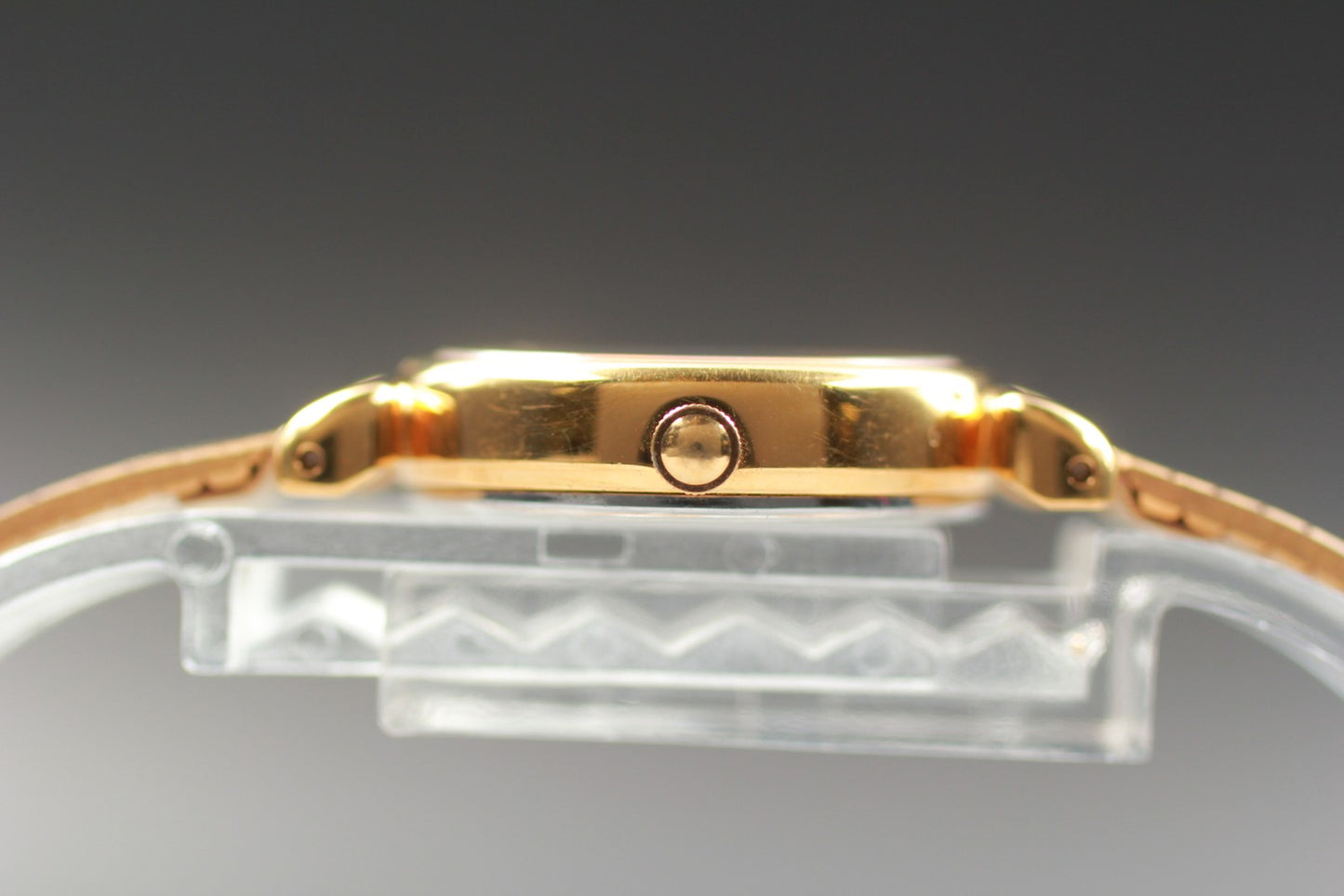 Vtg.1992 [N MINT] SEIKO 4N21-0052 22mm Bracelet Gold Quartz Ladies Watch JAPAN