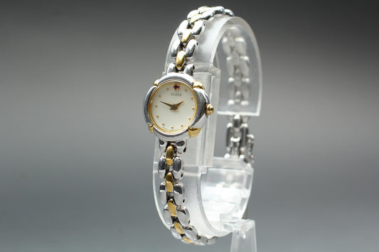 Vtg.1992 [Near MINT] SEIKO TISSE 1F20-0060 Bracelet Quartz Ladies Watch JAPAN