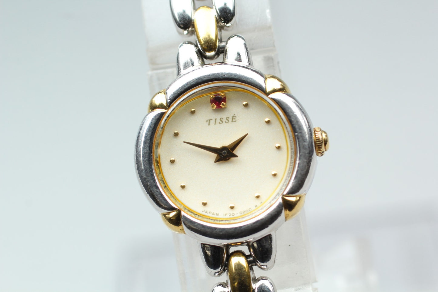 Vtg.1992 [Near MINT] SEIKO TISSE 1F20-0060 Bracelet Quartz Ladies Watch JAPAN