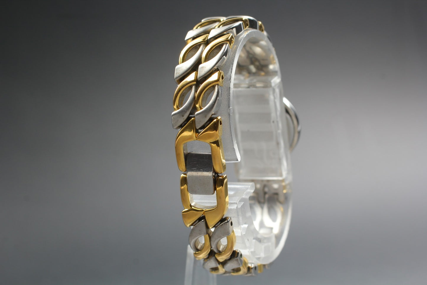 Vtg.1990 [N MINT] SEIKO 1N00-1D90 Roman 20mm Bracelet Quartz Ladies Watch JAPAN