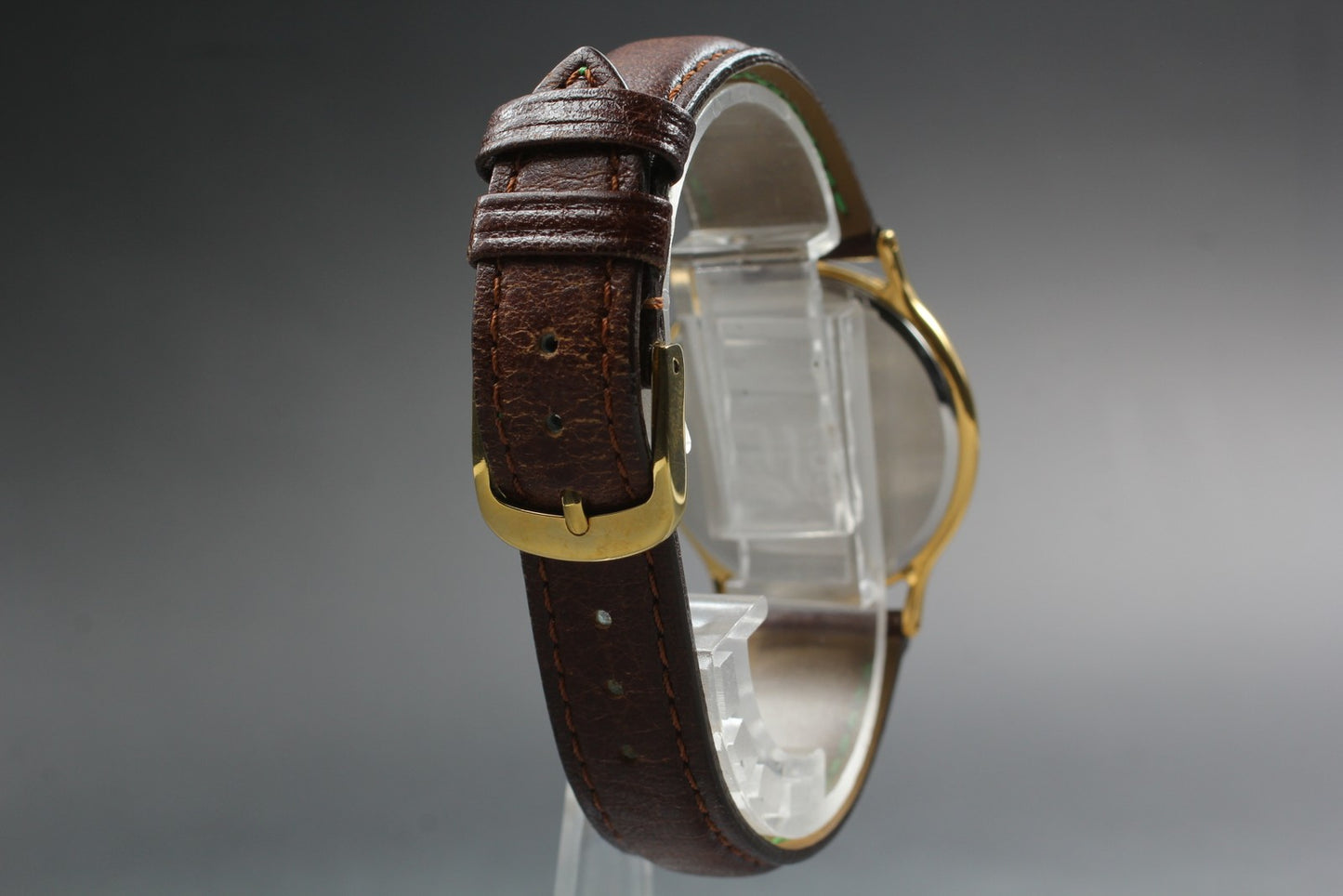 Vtg.1984 [N MINT] SEIKO DOLCE 5E61-0A20 Roman 32mm Quartz Men's Watch From JAPAN