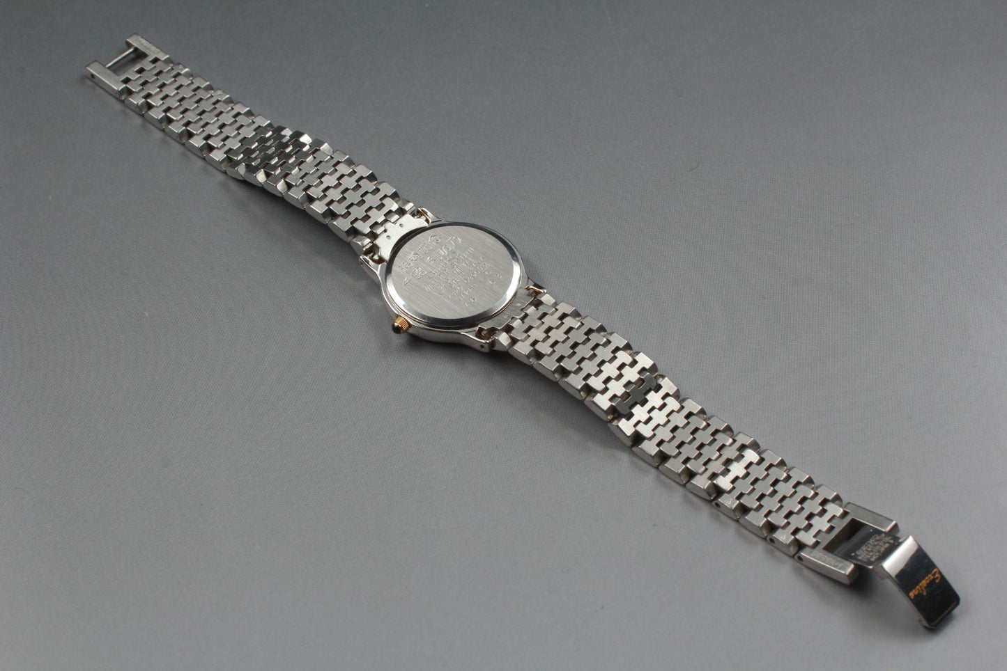 Vtg.1987 [N MINT] SEIKO Exceline 7320-0390 Roman 23mm Quartz Ladies Watch JAPAN