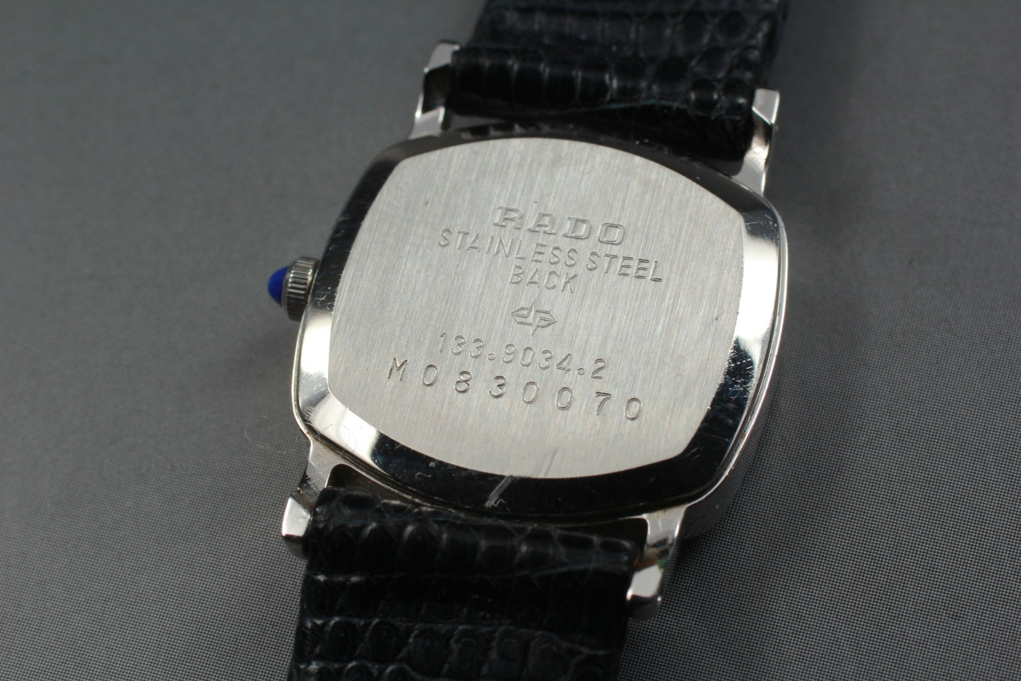Vintage [N MINT] RADO133.9034.2 Octagon 21mm Silver Quartz Ladies Watch JAPAN