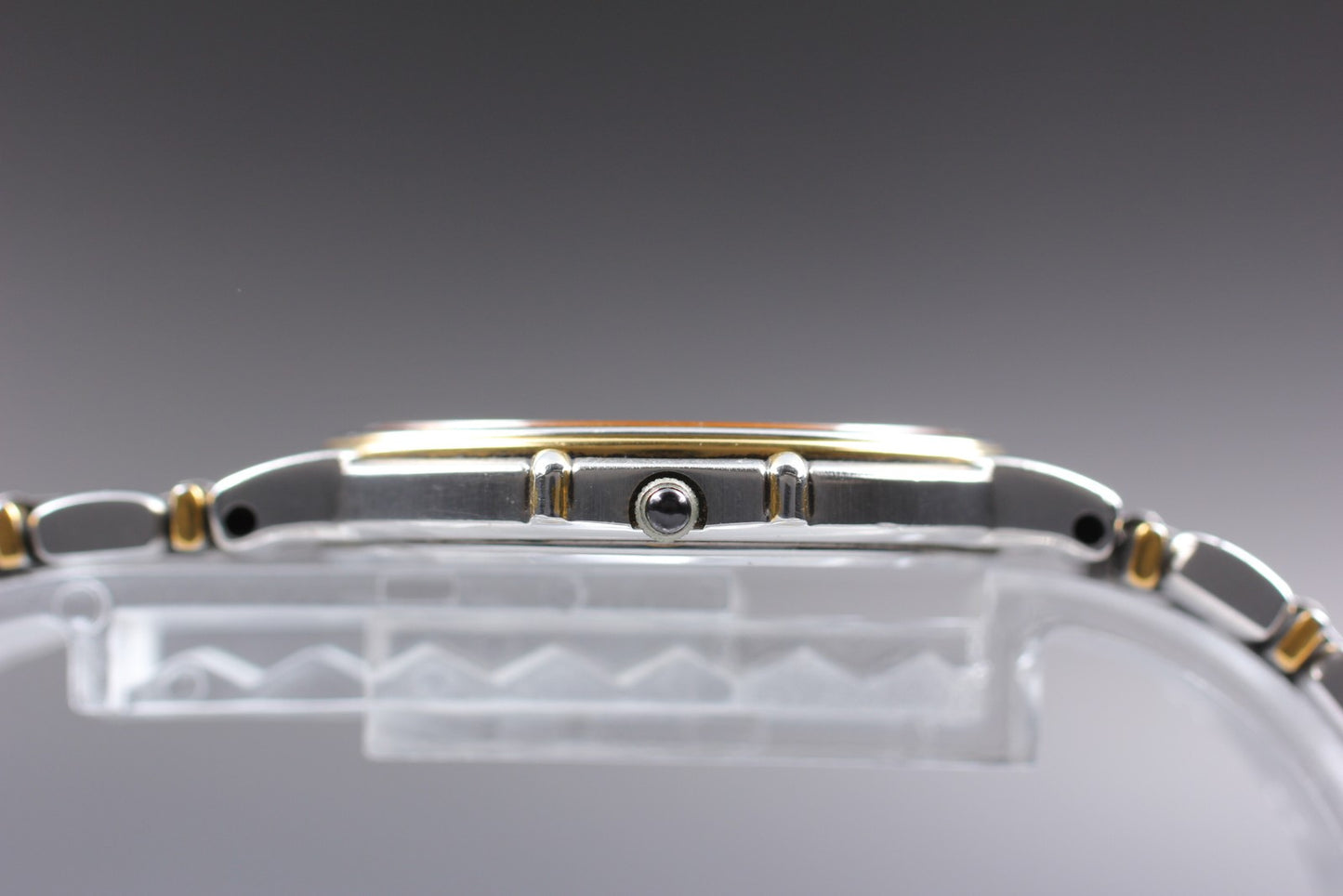 Vin.1992 [N MINT / New Batt] SEIKO Dolce 8N41-6160 Gold Quartz Men's Watch JAPAN