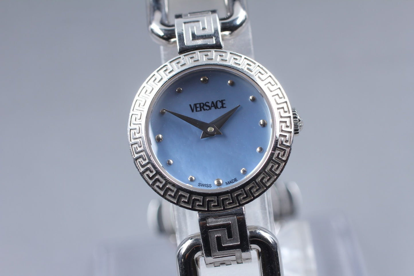[N MINT Fullset] VERSACE Medusa Corniche DSQ99 Bracelet Quartz Ladie Watch JAPAN