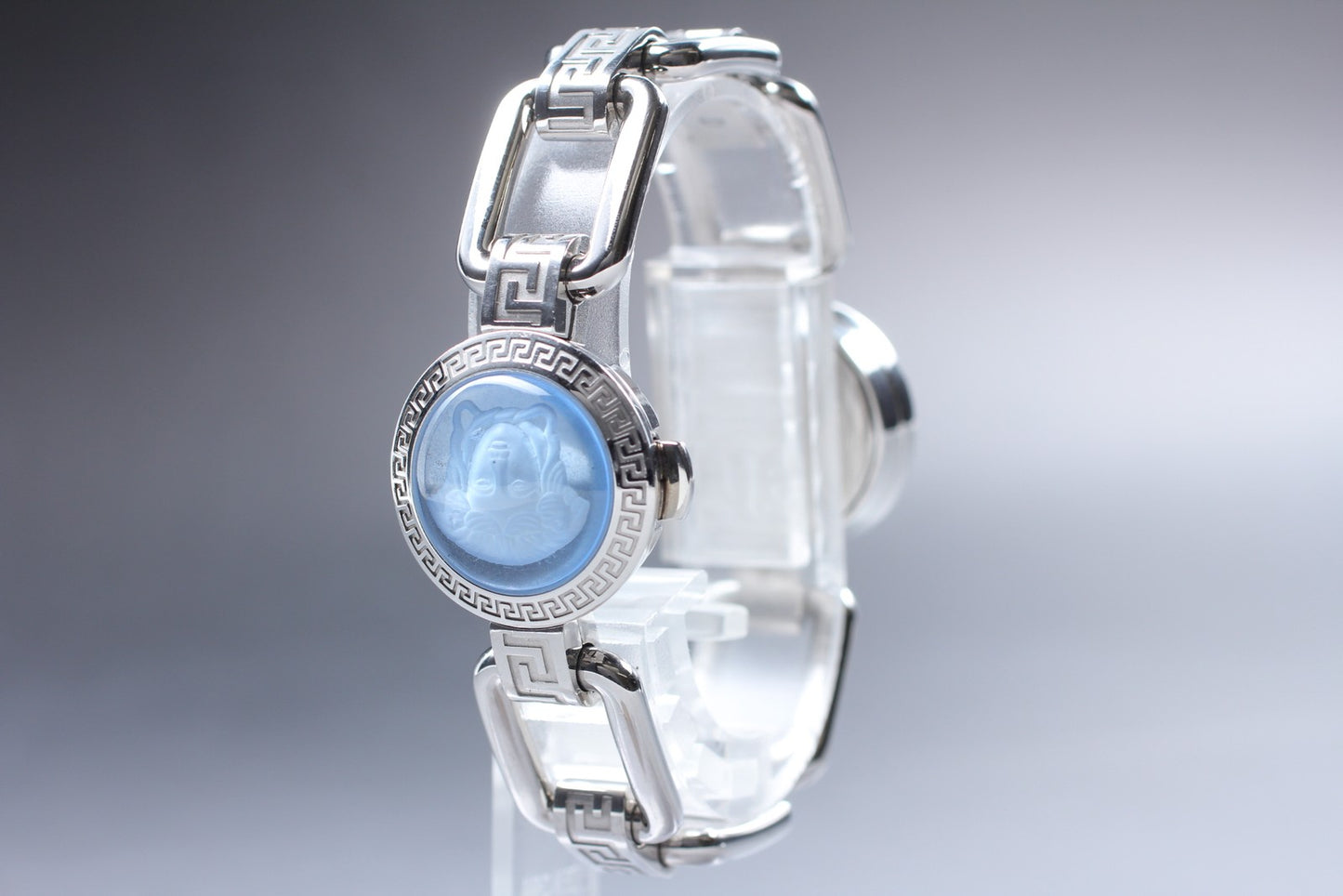[N MINT Fullset] VERSACE Medusa Corniche DSQ99 Bracelet Quartz Ladie Watch JAPAN