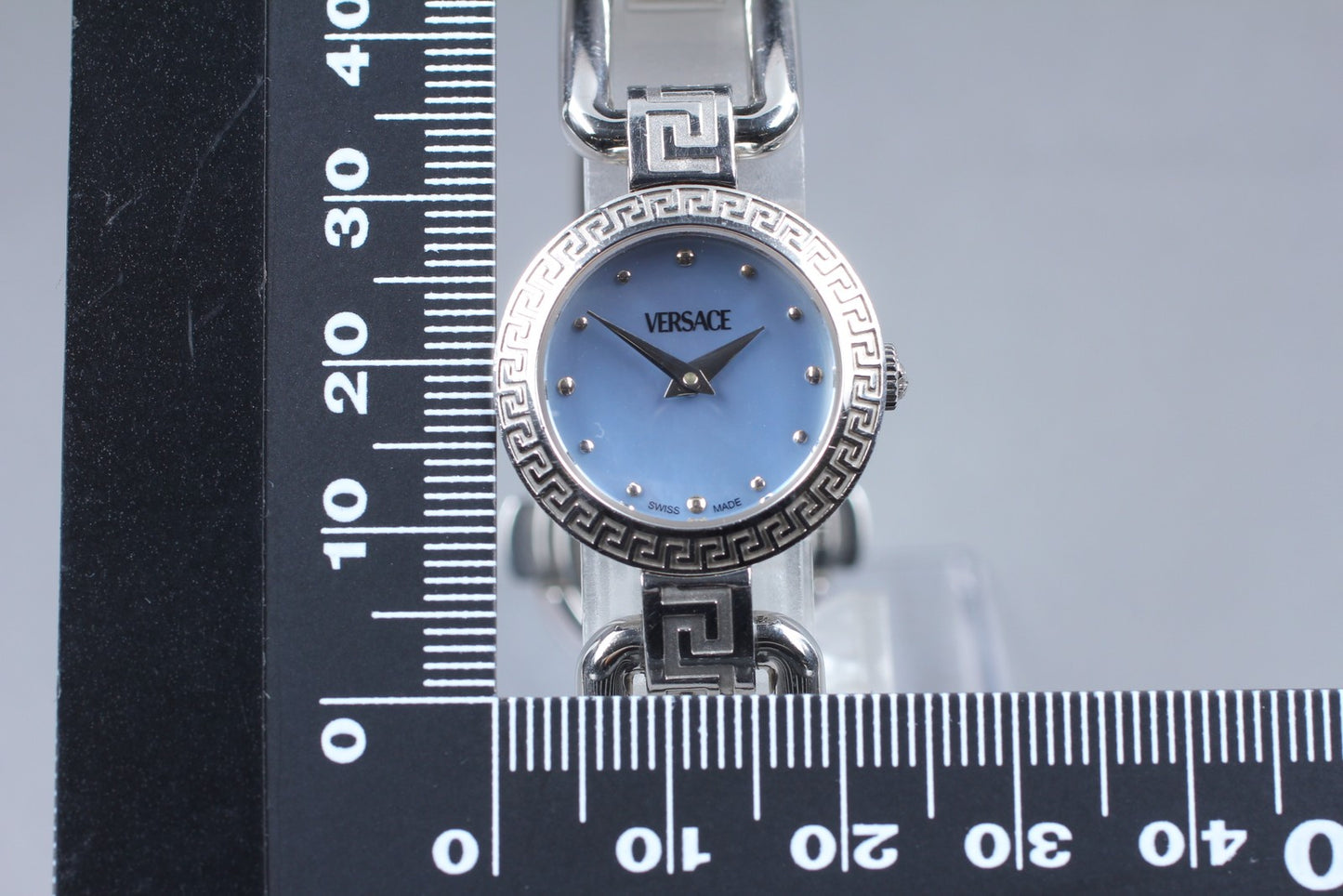 [N MINT Fullset] VERSACE Medusa Corniche DSQ99 Bracelet Quartz Ladie Watch JAPAN