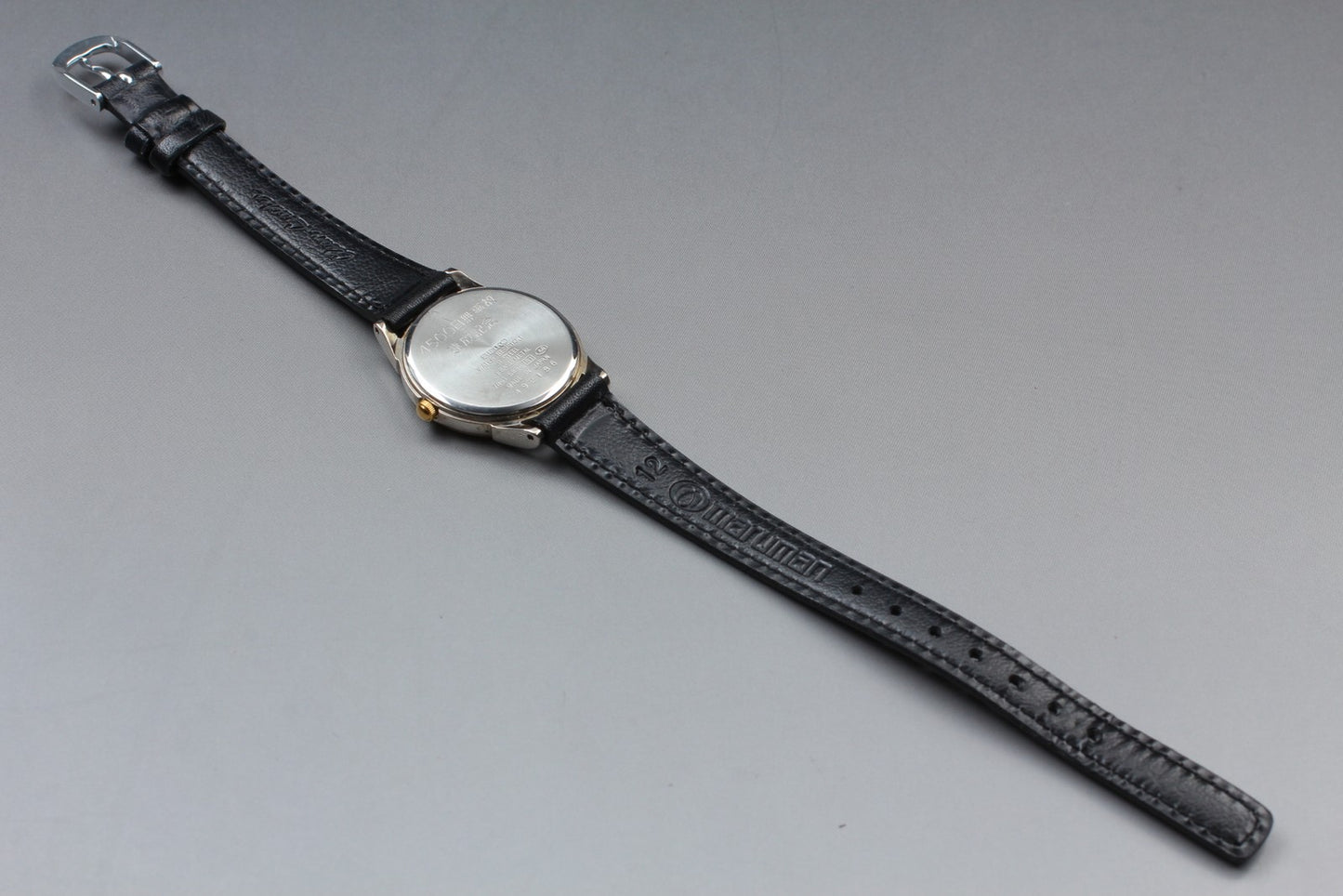 Vtg.1994 [N MINT] SEIKO 7N01-6880 Round 25mm Gold Quartz Ladies Watch From JAPAN