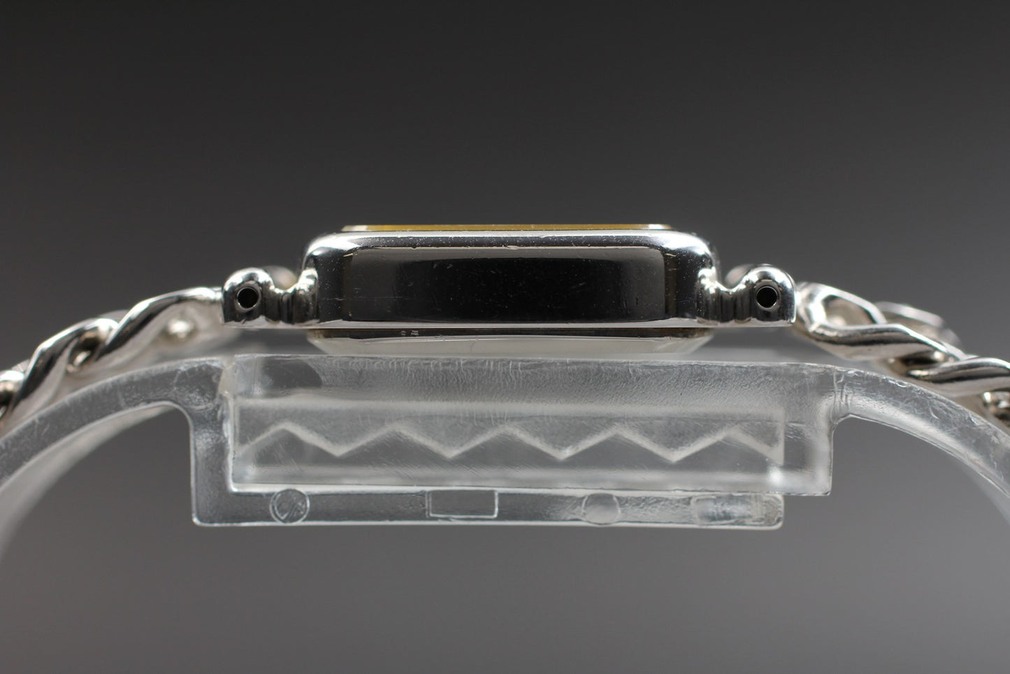 Vtg.1985 [Near MINT] SEIKO 2C21-5360 Tank Bracelet Quartz Ladies Watch JAPAN