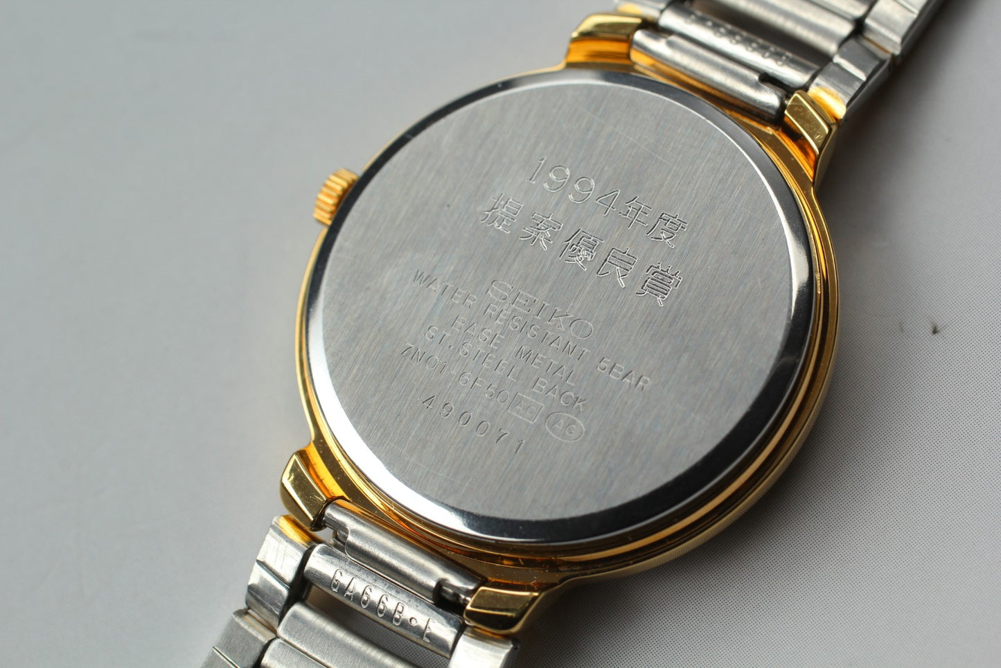 Vin.1994 [Near MINT] SEIKO AVENUE 7N01-6F50 Quartz Bracelet Men's Watch JAPAN