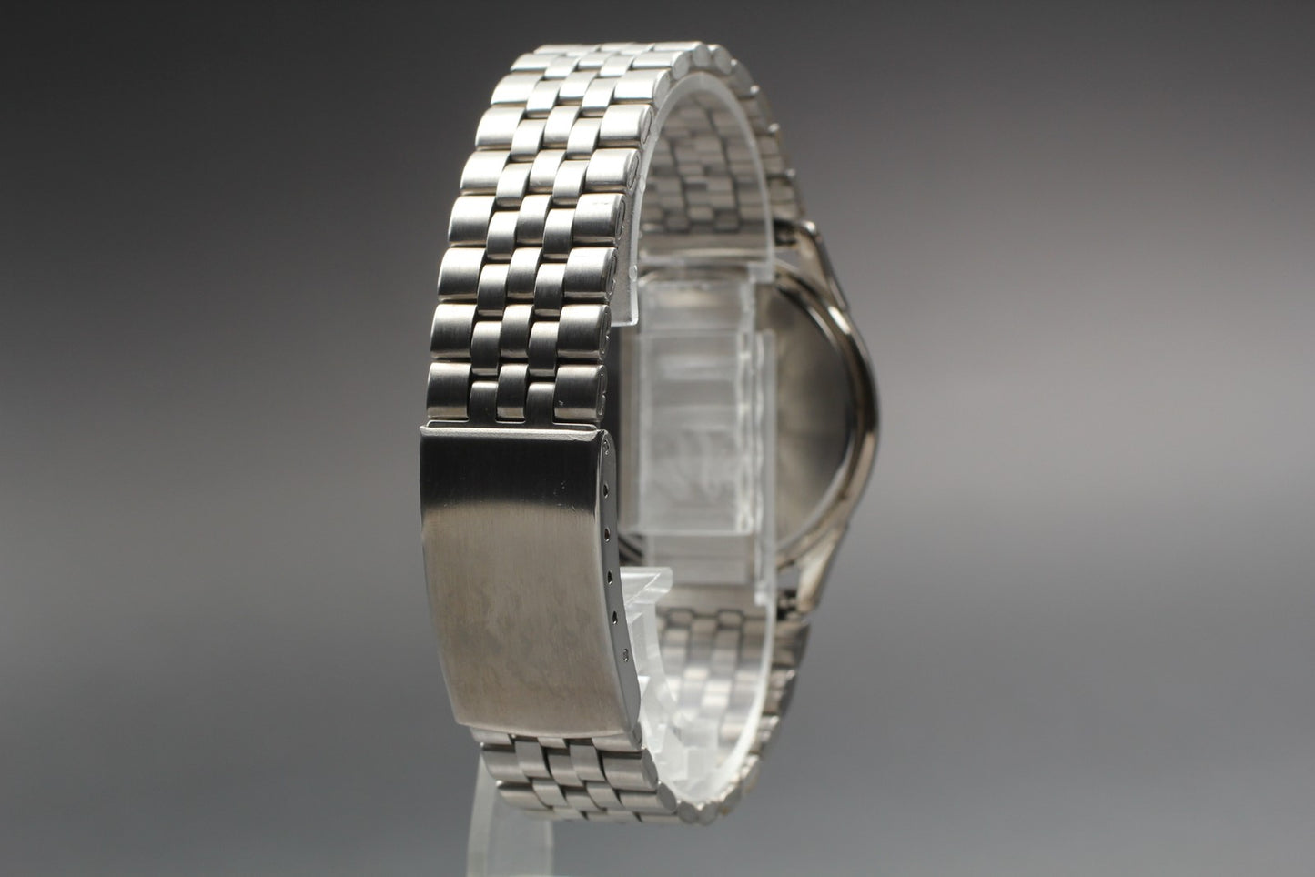 Vtg.1985 [Near MINT] SEIKO 7N01-7140 33mm Silver Quartz Men's Watch From JAPAN