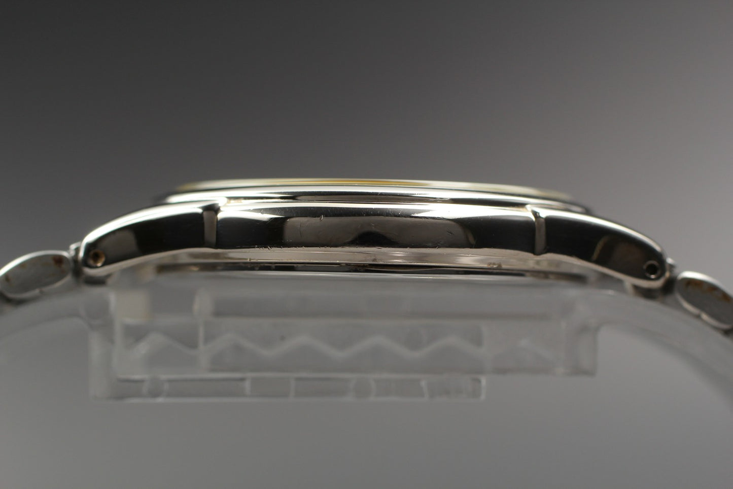 Vtg.1985 [Near MINT] SEIKO 7N01-7140 33mm Silver Quartz Men's Watch From JAPAN