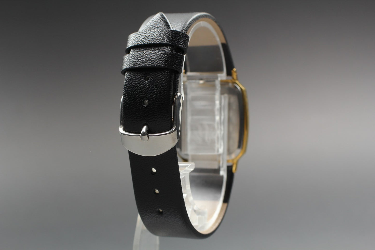 Vin.1991[Near MINT] SEIKO Dolce 5E31-5A80 Tank Gold Quartz Men's Watch JAPAN