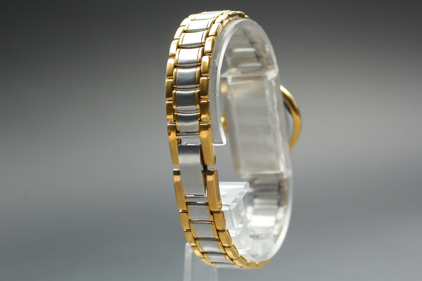 Vin.1988[N MINT] SEIKO Lucent 4N21-0340 Gold Bracelet Quartz Ladies Watch JAPAN
