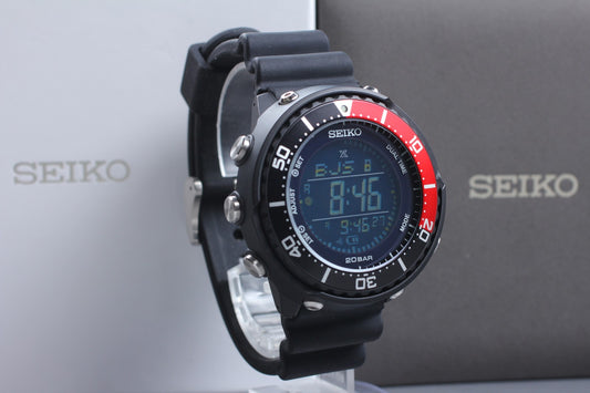 MINT Fullset.SEIKO Prospex S802-00A0 Solar Digi-Tuna LOWERCASE Men's Watch JP
