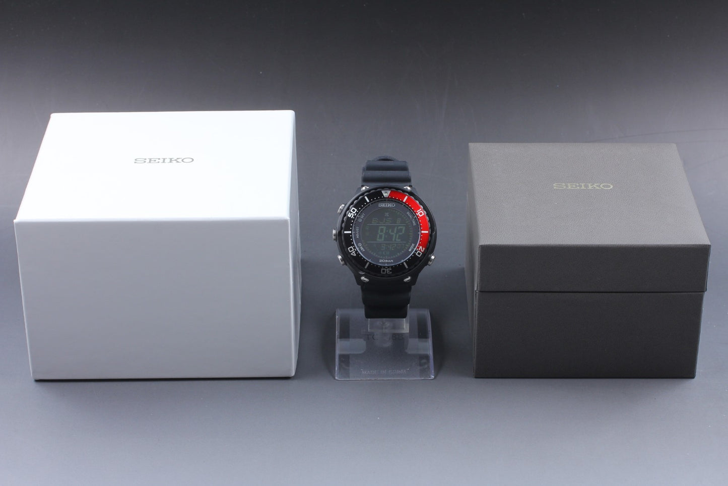 MINT Fullset.SEIKO Prospex S802-00A0 Solar Digi-Tuna LOWERCASE Men's Watch JP