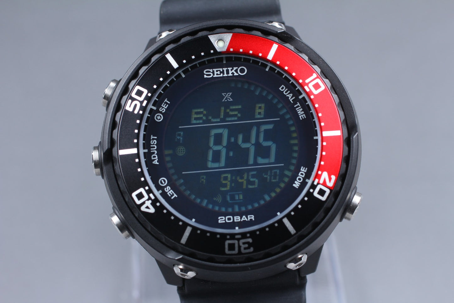 MINT Fullset.SEIKO Prospex S802-00A0 Solar Digi-Tuna LOWERCASE Men's Watch JP