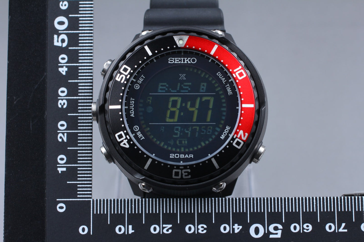MINT Fullset.SEIKO Prospex S802-00A0 Solar Digi-Tuna LOWERCASE Men's Watch JP